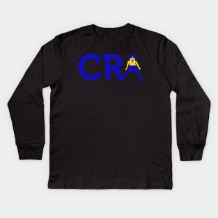 CR7 Ronaldo, Al Nassr 2023 Kids Long Sleeve T-Shirt